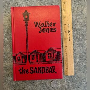📕 Out of Print and Vintage The Sandbar [Walter R. Jones], Western Decor Book